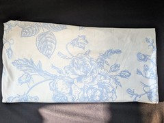 New Out Of Box Fabric For Backdrop Arch Blue White Floral 7.2 ft