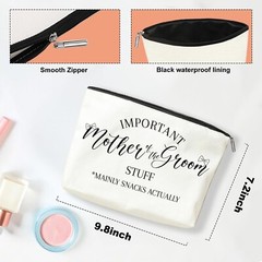 Mother of The Groom Gifts Wedding Gift Ideas Marriage Gifts Makeup Bag Cosmet…