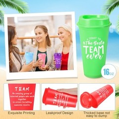 15 Set Employee Appreciation Gifts Bulk Cups Tumblers 16 oz Thank You