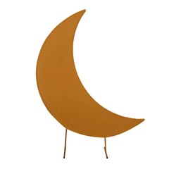 6.5 ft GOLD Spandex Crescent Moon Wedding Arch Cover Party Events Decorations