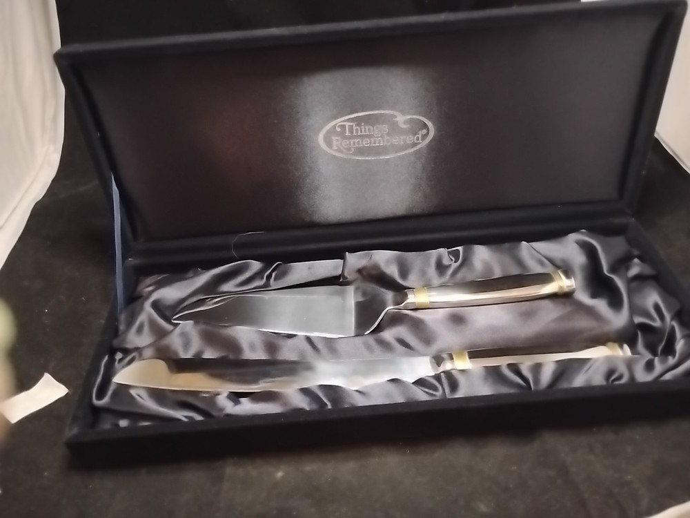 Cake Server & Knife Stainless Steel Korea Serrated Edge Wedding Knife