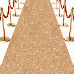 Glitter Carpet Runner 2.6FT x 15FT (200 GSM Thick) + Adhesive Tape – Durable …
