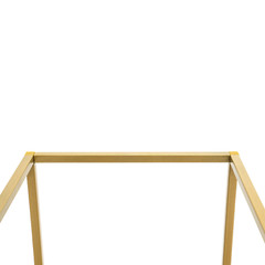 10x Golden Metal Flower Stand 23.6″ Tall Wedding Decor Frame Table Centerpiece