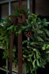 Velvet Ribbon 1.5» 25 Yards for Christmas Tree, Gift 1.5 x 900 in Brown