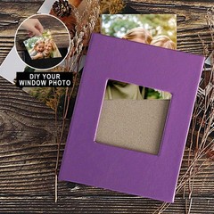 Photo Album 4×6 50 Pockets 2 Packs, Small Mini Capacity Leather Photo Albums, Ea