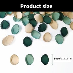 200Pieces Polyester Fabric Artificial Rose Petals For Anniversary And Proposals