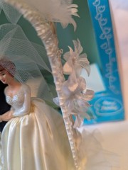 Vintage Coast Novelty MFG Co. Bride and Groom cake topper – original box – read