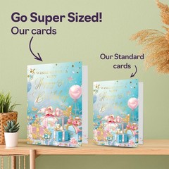 Beautiful Gold 80th Birthday Cards for Women Men – Fantastic Golden Presents …