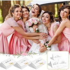 Bridesmaid Proposal Boxes Set W/ Gift Card Ribbon Perfect Wedding Party New