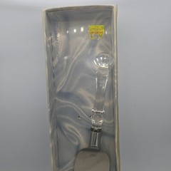 Treasure Masters Wedding Pie Cake Slicer Server Clear Handle Vintage