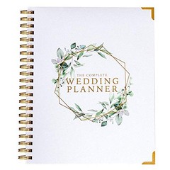 Wedding Planner & Organizer – Floral Gold Edition – Diary Engagement Gift Book