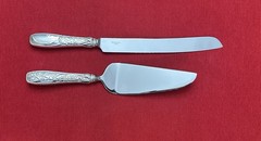 Tiffany & Co JARDIN 2 Pc Cake Serving Set W/box Sterling Handle