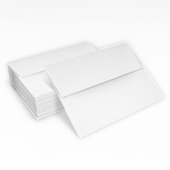 LUXPaper A2 Invitation Envelopes | 50 Qty., Envelope, 60lb. Bright White