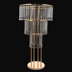 3-Tier Flower Stand for Wedding, Crystal Flower Stand, Weddings Decoration Stand