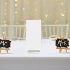 10 Pcs Sign Holder Photo Card Clear Acrylic Stand Meeting Display