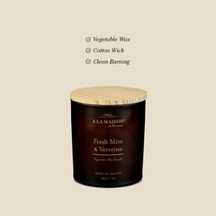 A La Maison – Wick In Luxury Amber Burn Made In France 7Oz Fresh