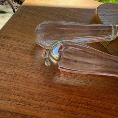 International Silver Company Clear Handles Cake/Pie Server & Knife Wedding