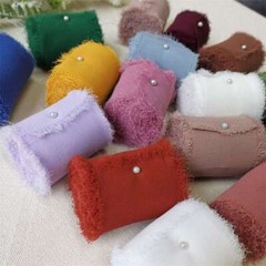 Frayed Ribbon Gift Bandage Chiffon Packaging Cake Wedding Manual Shredded