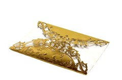 Laser cut wedding invitations