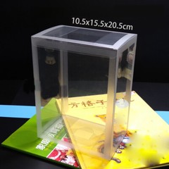 20X Clear PVC Frosted Trim Favour Box Wedding Party Gift Toy Doll Display Boxes