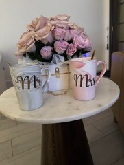 Elegant 50th Anniversary Mug Set for Couples – 14oz Gold Accented Gifts