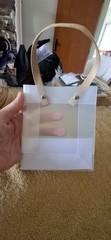 20pcs Frosted Tote Gift Bag Eco Friendly Holiday Birthday Candy Party Favors Set