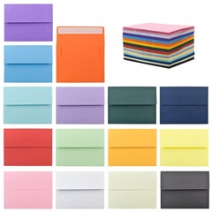 150 Pack Colorful Envelopes for Invitations A2 A2, 15 Assorted Colors