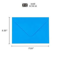 Pukka Pad, Carpe Diem Gummed Envelopes for Greeting Cards and A7, Bright