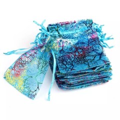 Colorful Organza Bag Jewelry Packaging Drawstring Pouch Wedding Gift Favor Bags