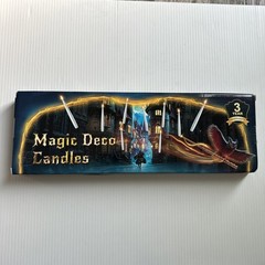 Harry Potter 10 LED Flameless Floating Candles Magic Wand Remote Halloween Decor