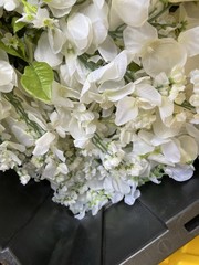 15 lb Lot Artificial Wedding Flowers Greenery Ivy Orchids Hydrangea Decor Bulk