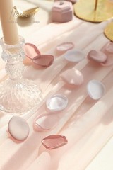 300pcs Rose Petals Dusty Rose Blush Faux Silk Flower Petals for Wedding Flowe…