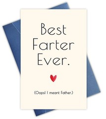 Funny Father’s Day Card, Humorous Birthday Card for Dad, Funny Card for Dad, …