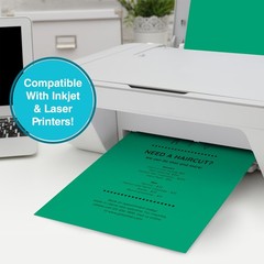 PrintWorks Bright Cardstock 8.5″ x 11″ – 50 Sheets – 5 Assorted Primary Color…