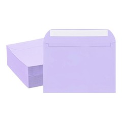 100pcs Self Sealing Envelopes 7.8×5.5 Inch for Invitations A7