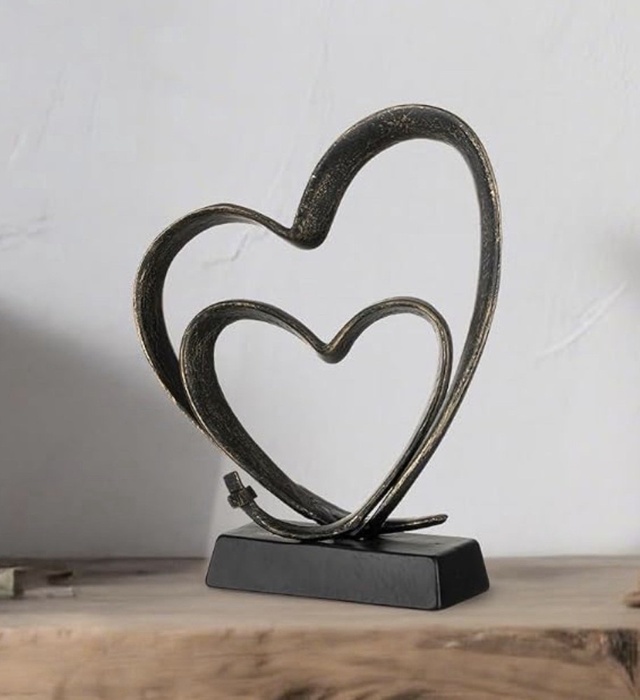 Bronze Heart Couple Gift Sziqiqi Anniversary Wedding 1st To 50th Bronze Stand