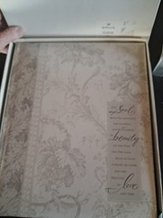 Vintage Hallmark Wedding Album NIB » One Soul With Yet Another» Embossed/Pages
