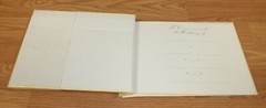 Genuine Gartner Studios Wedding Guest Signing Book Only **READ**