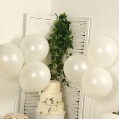 10 WHITE 18″ Biodegradable Latex Balloons Party Wedding Event Decorations Sale