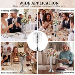 Chandelier Flower Stand Reusable Multi-Purpose for Tabletop Flower Arrangement