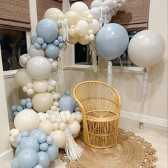Sand White Balloons 12 inch, Cream Beige Latex 12 inches,