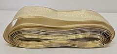 Gold Sheer Ribbon Wedding Decor Christmas Holiday Party Present Wrapping Bow 2.5