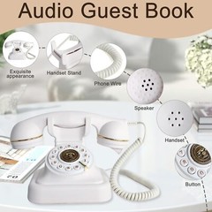 Wedding Party Audio Guest Book Decoration Crafts Original Guestbook Phone Home