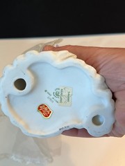Lefton Porcelain Wedding Cake Topper & Figurine Groom & Bride w Lace Veil 1990
