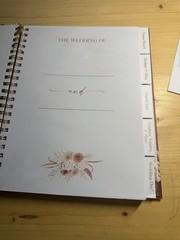 Beautiful Boho Wedding Planner Book and Organizer – Enhance Excitement and Makes