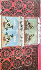 Afghan Wedding 💒 Rug💍 Size 80x50cm Design Couple married of a long time 🐦🕊️
