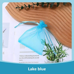 100Pcs/Lot 7X9 9X12 10X15 13X18Cm Organza Bags Jewelry Bag Wedding Party Decorat