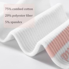 Geyoga Wifey Wedding Socks for Women Valentine’s Day Gifts Bride White Pink