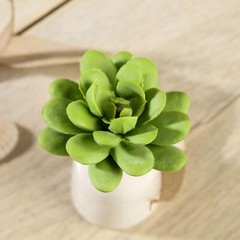 Green 3 Assorted 3″ Faux Succulent Sprays Stems Wedding Flowers Centerpieces