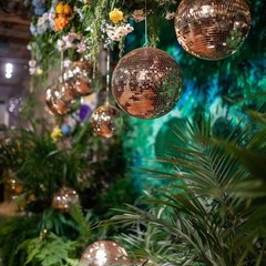 Yescom 24″ Large Disco Ball Mirror Big Hanging Glass for Party Events Wedding